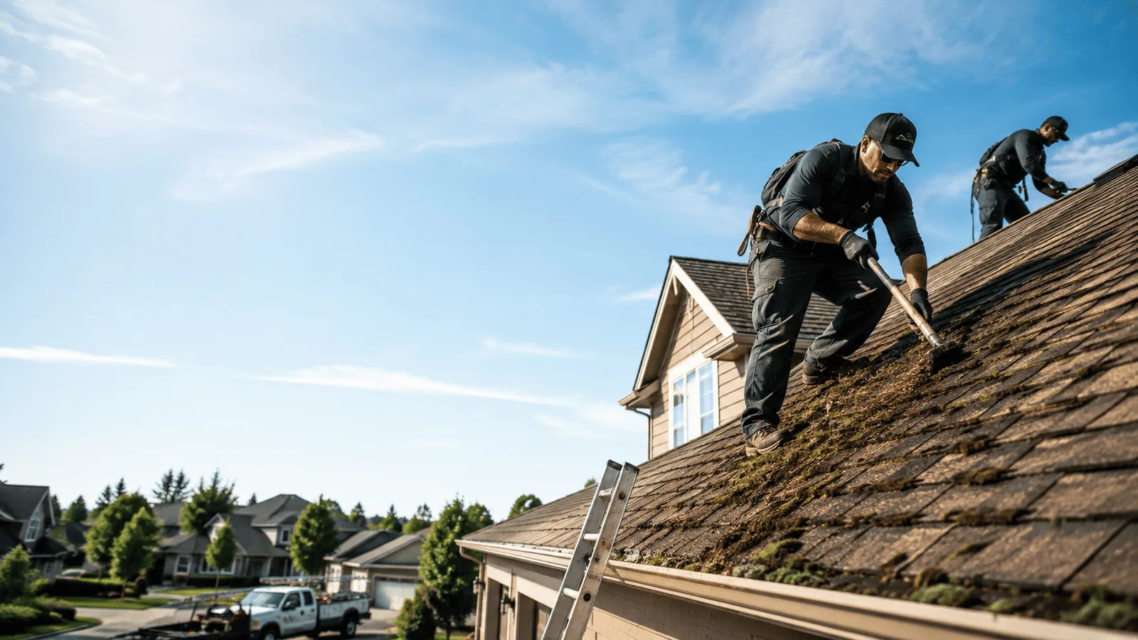 Roof Moss Removal in Walcott, IA near me